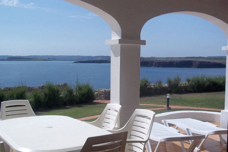 Views towards the coast of Menorca from the Rocas Marinas 1 apartments.