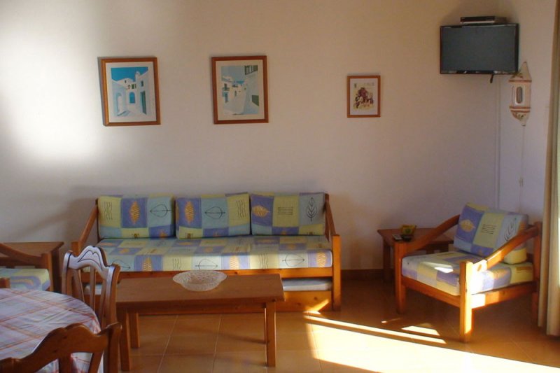 Living room of the Rocas Marinas apartment 5.