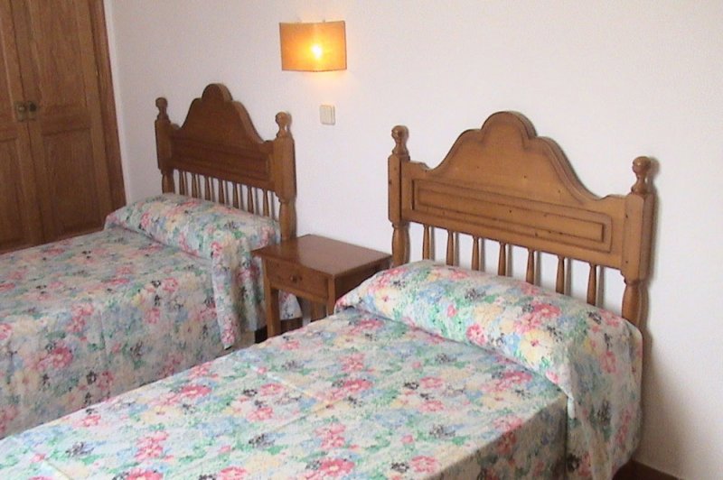 Individual beds of the Rocas Marinas 5 apartment.